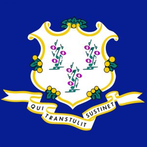 Connecticut Flagge Paket