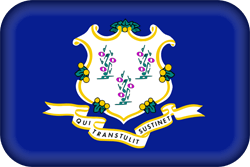 Flag of Connecticut - 3D