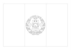 Flag of Afghanistan - A4
