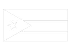 Vlag van Zuid-Soedan - A4