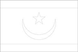 Flag of Mauritania - A4
