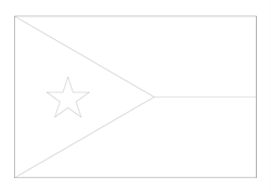 Flag of Djibouti - A4