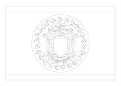 Flag of Belize - A4