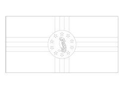 Flag of Dominica - A4
