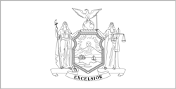 Flag of New  York - A4