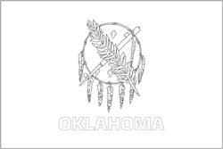 Flag of Oklahoma - A4