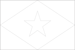 Vlag van Saba - A4