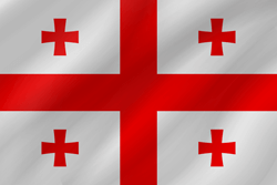 Flag of Georgia - Wave