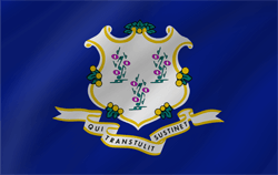 Flag of Connecticut - Wave