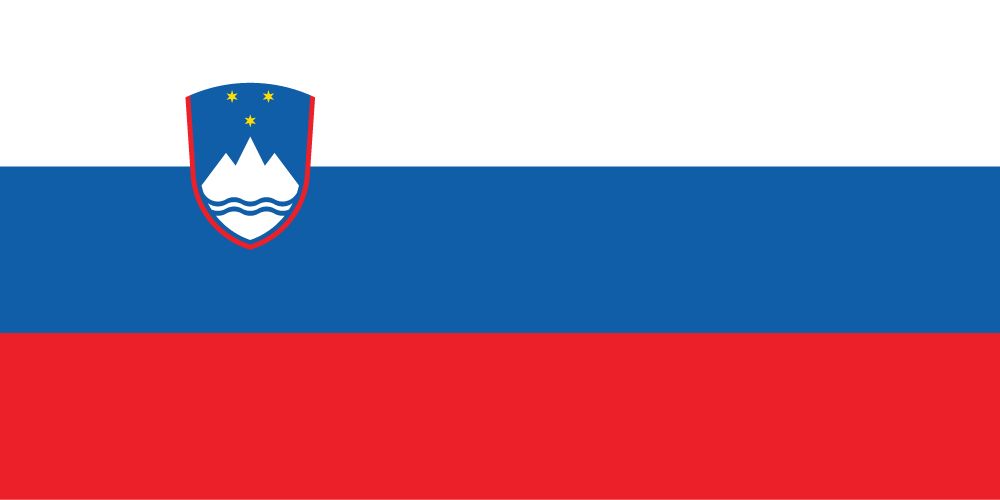 Flagge Slowenien